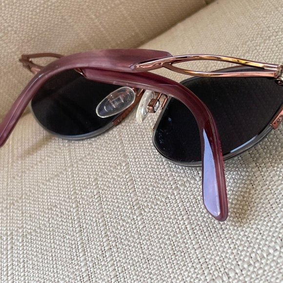 Zylowear Sophia Loren Women Eyeglasses M210 52[]17 Half Rim Glasses - Picture 4 of 11